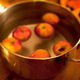 apples in a pot for bobbing